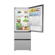 Philco Ψυγειοκαταψύκτης 420lt Total NoFrost Υ185xΠ70.3xΒ67.5εκ. Inox PRFD 490XE